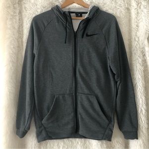 Nike Mens Dri Fit zip up hoodie EUC